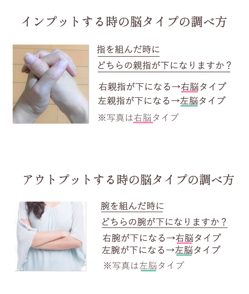 脳タイプを調べてみよう